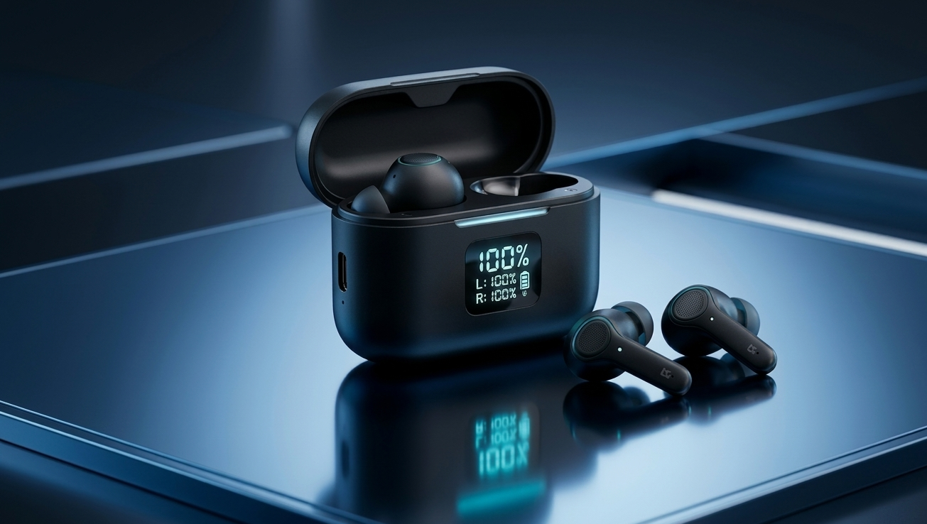 M10 TWS Wireless Earbuds Bluetooth 5.1 with 2800mAh Power Bank Case & LED Display
