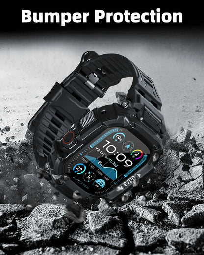 Eary for Apple Watch Case Band Ultra 2 1 49mm Screen Shockproof Bumper Military Grade Protective Cover Smart Watches Accessories