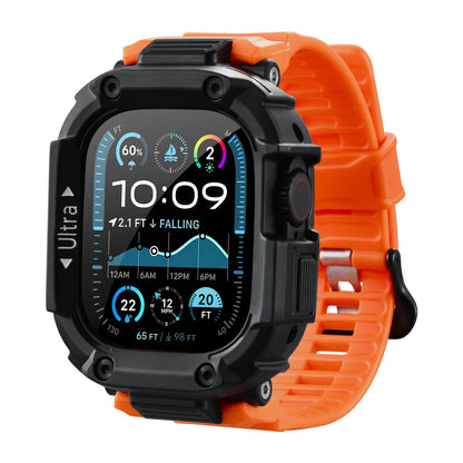 Eary for Apple Watch Case Band Ultra 2 1 49mm Screen Shockproof Bumper Military Grade Protective Cover Smart Watches Accessories
